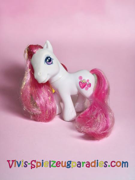 Mein kleines Pony - my little Pony - Strawberry Swirl - Glitter Pony - 2002